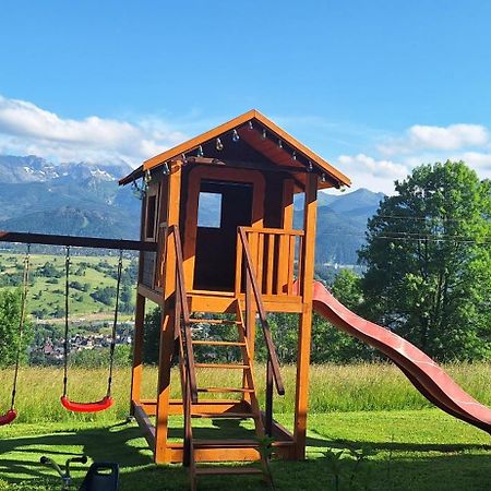 Domki Widokowe Wooden Luxury Chalet & Jacuzzi Zab Exterior foto