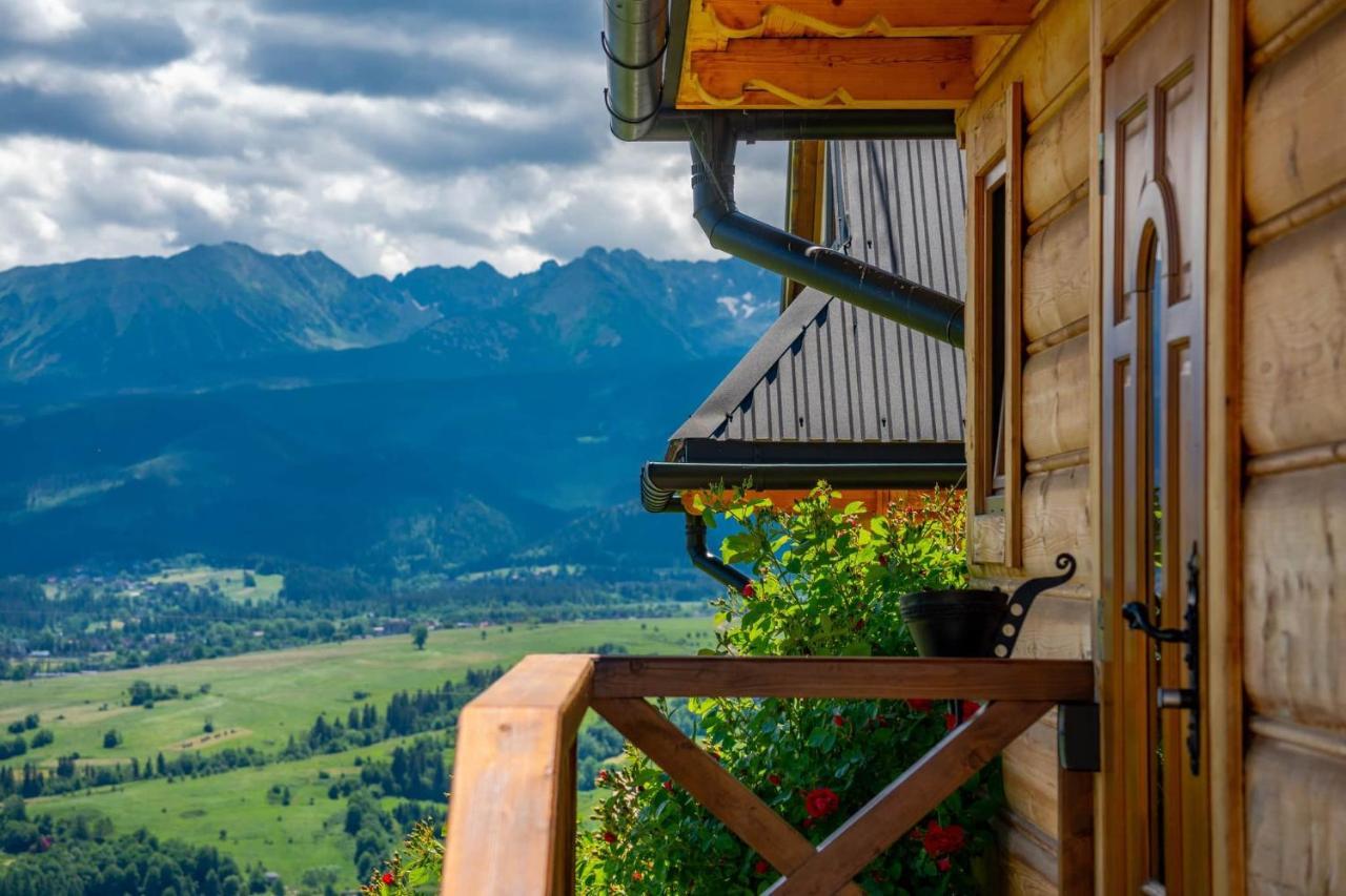 Domki Widokowe Wooden Luxury Chalet & Jacuzzi Zab Exterior foto
