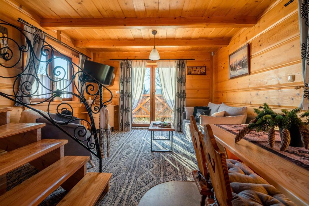 Domki Widokowe Wooden Luxury Chalet & Jacuzzi Zab Exterior foto