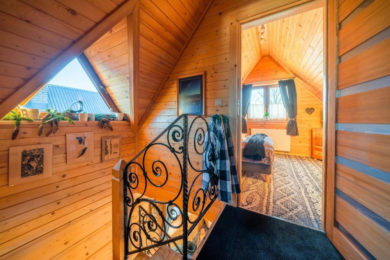 Domki Widokowe Wooden Luxury Chalet & Jacuzzi Zab Exterior foto