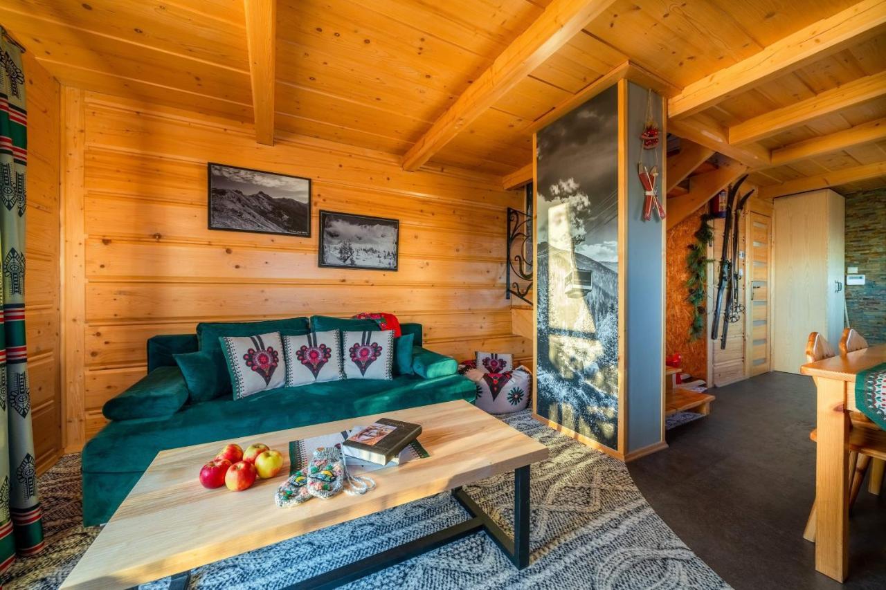 Domki Widokowe Wooden Luxury Chalet & Jacuzzi Zab Exterior foto
