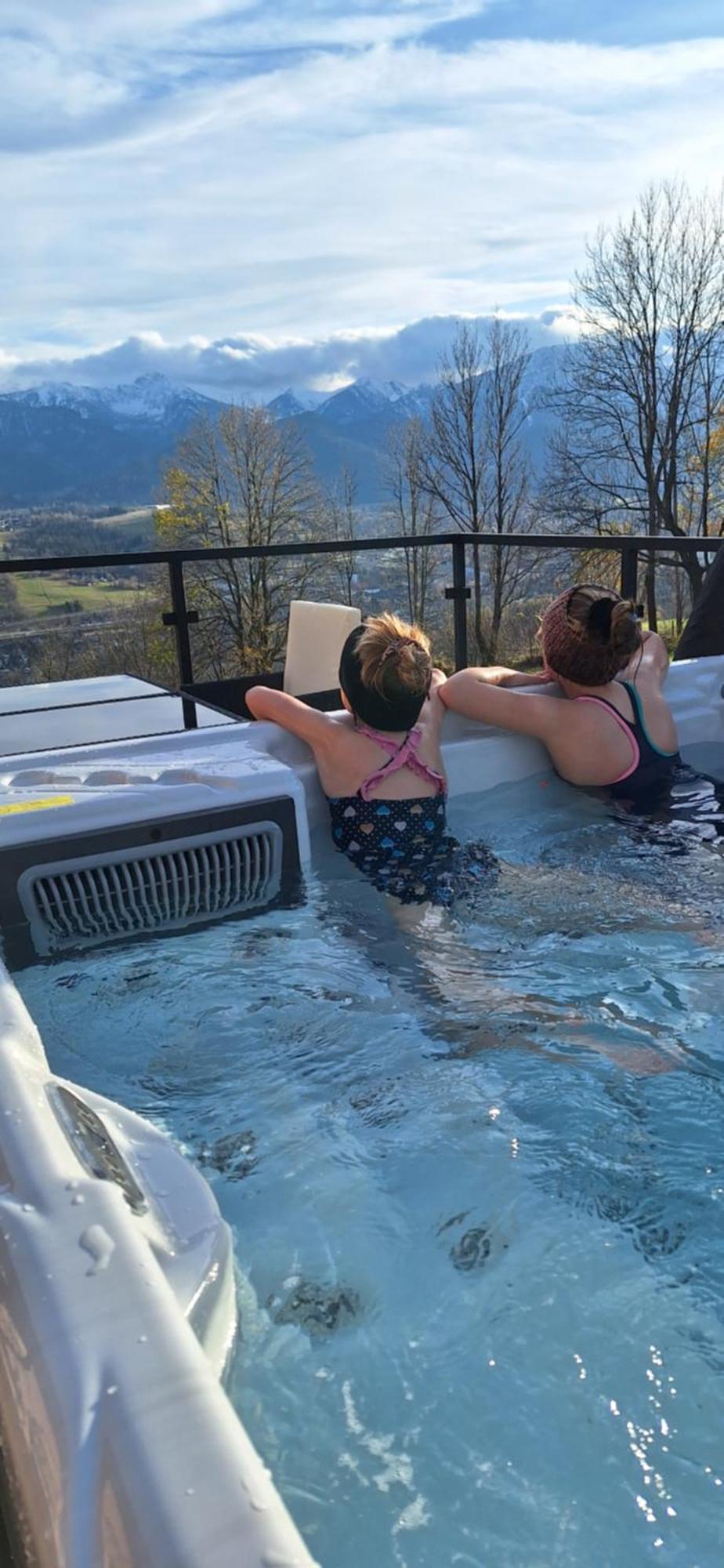 Domki Widokowe Wooden Luxury Chalet & Jacuzzi Zab Zimmer foto