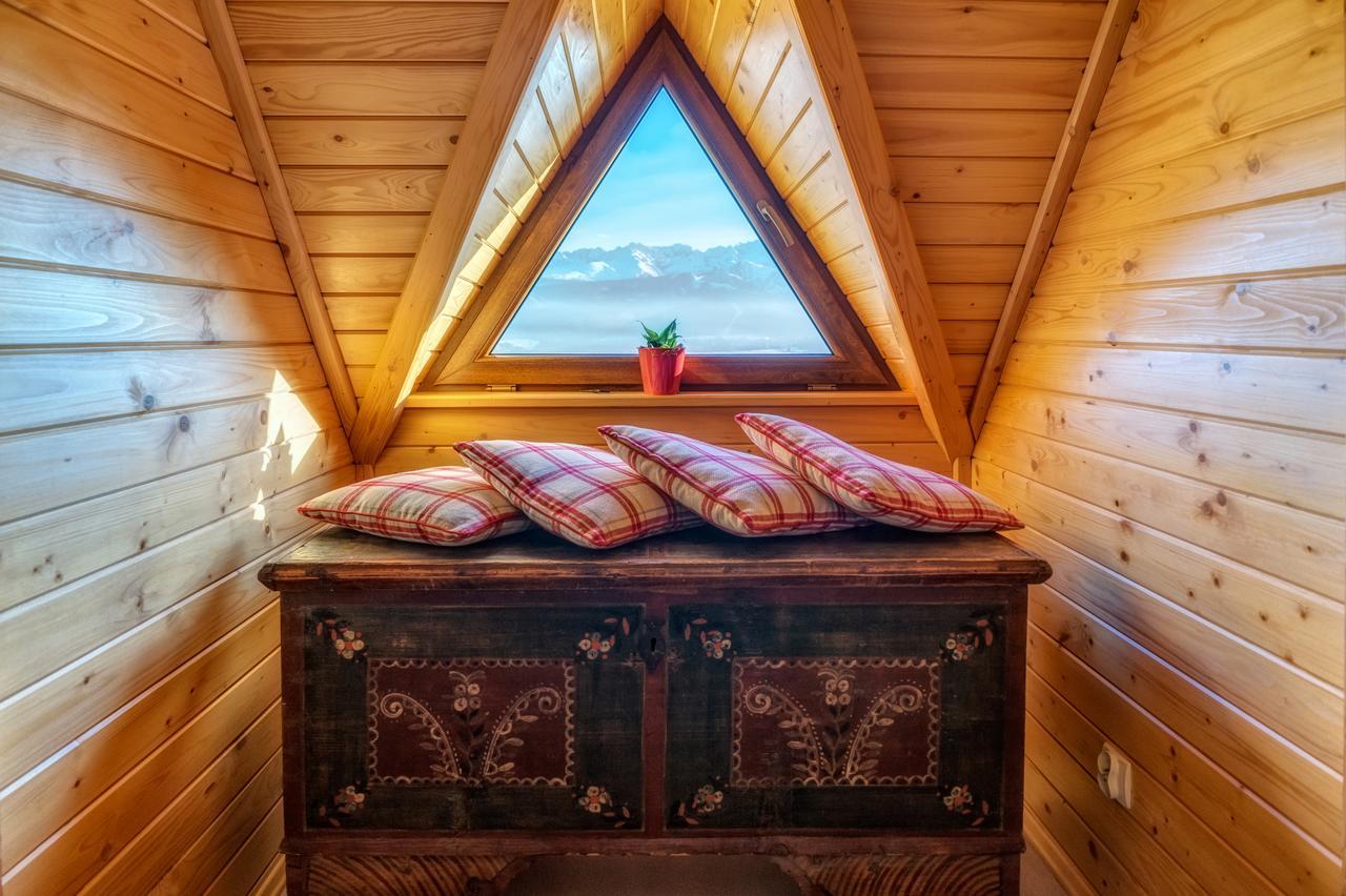 Domki Widokowe Wooden Luxury Chalet & Jacuzzi Zab Exterior foto
